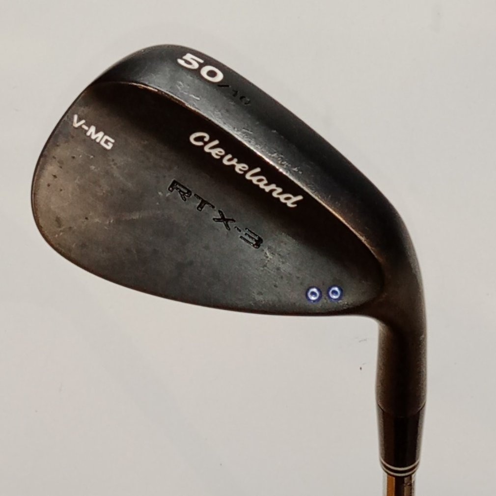 クリーブランド RTXー3 BLADE ウェッジ（ブラックサテン）  クリーブランド ＲＴＸ３ ブレード ブラックサテン ＤＧＳ２００ ウェッジ