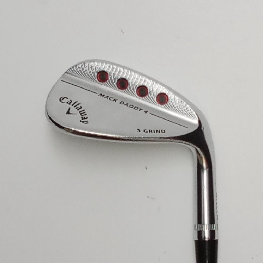 MACK DADDY 4 MILLD クロムメッキ S-GRIND WG 46° 10° S200 Dynamic