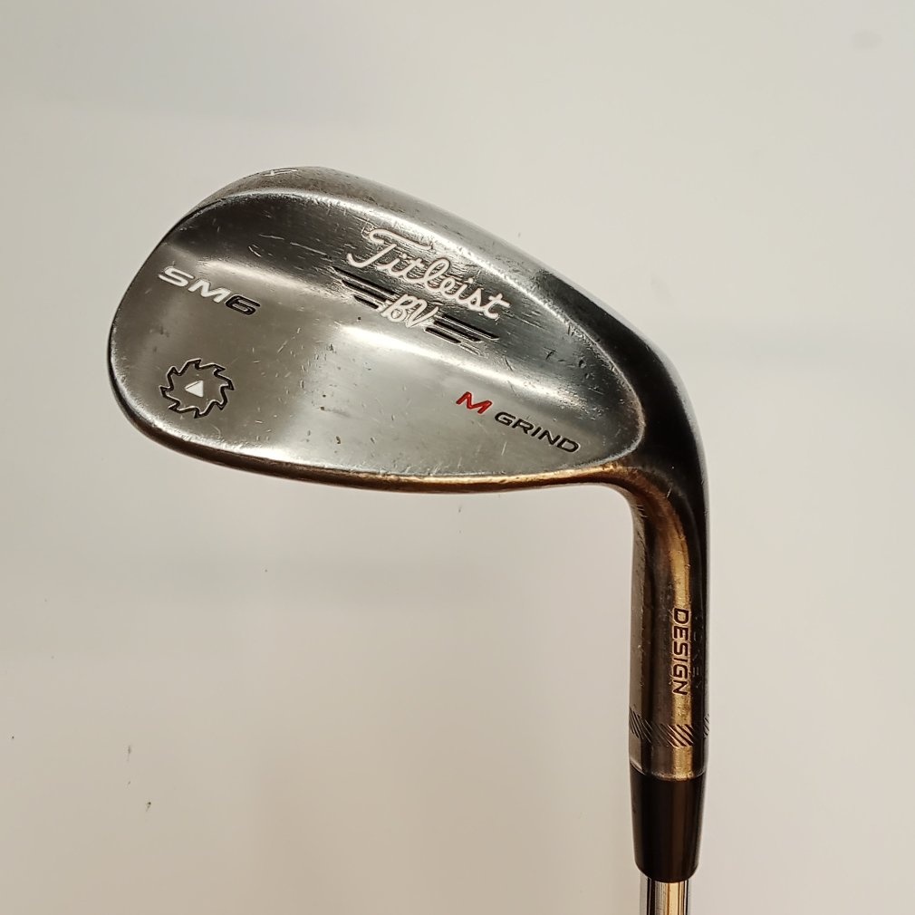 VOKEY SM6 スティールグレーPVD Mソール WG 54° S200 Dynamic Gold