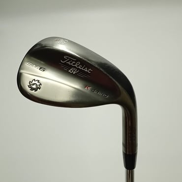 VOKEY　SM6　スティールグレーPVD　Kソール WG 58°  S200 Dynamic　Gold