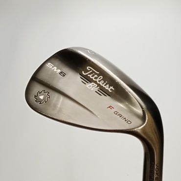 VOKEY　SM6　スティールグレーPVD　Fソール WG 52°  S200 Dynamic　Gold