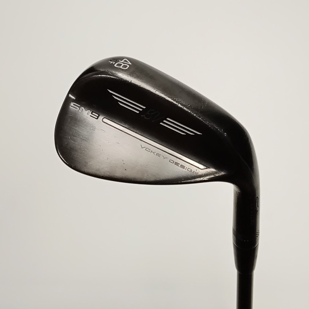 VOKEY SM9 ジェットブラックプレミアム WG 48F° 10° S200 Dynamic Gold