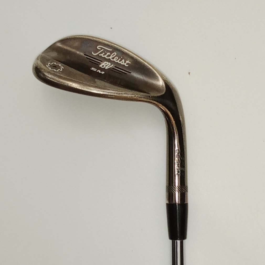 VOKEY SM7 ジェットブラック Kソール WG 58° 14° S N.S.PRO MODUS3