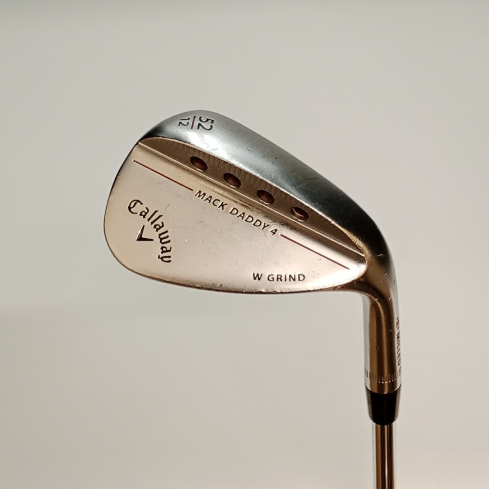 MACK DADDY 4 MILLD ｸﾛﾑﾒｯｷ W-GRIND WG 52° 12° S N.S.PRO MODUS3