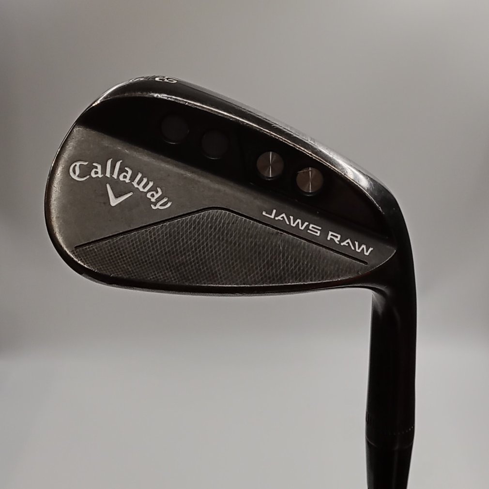 JAWS RAW ﾌﾞﾗｯｸ ウェッジ N.S.PRO MODUS3 TOUR120[その他ｽﾁｰﾙ]｜Alpen