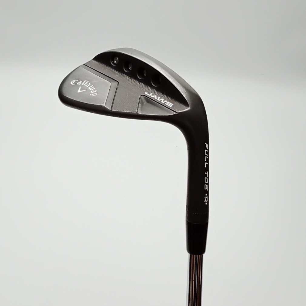 JAWS FULL TOE ﾏｯﾄﾌﾞﾗｯｸﾊﾞｰｼﾞｮﾝ CE ウェッジ Dynamic Gold SPINNER