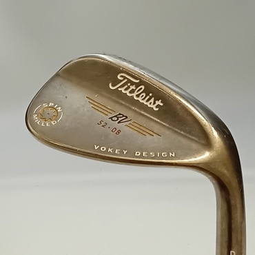 Vokey　SPIN　MILLED　C-C　ブラックニッケル WG 52°  8°  S200 Dynamic　Gold