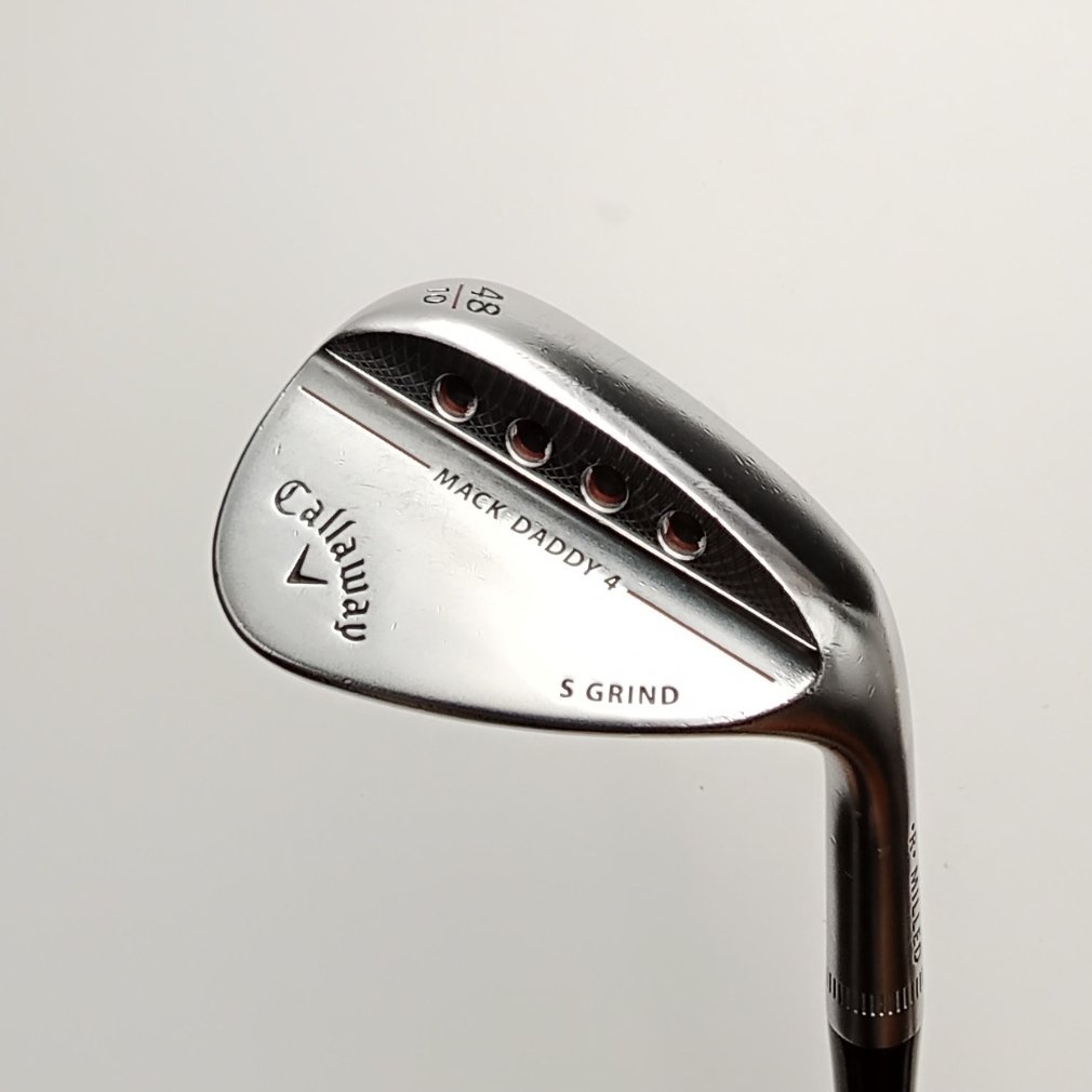 MACK DADDY 4 MILLD ｸﾛﾑﾒｯｷ S-GRIND WG 48° 10° S200 Dynamic Gold