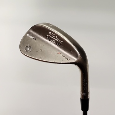 VOKEY　SM6　スティールグレーPVD　Fソール WG 56°  S200 Dynamic　Gold