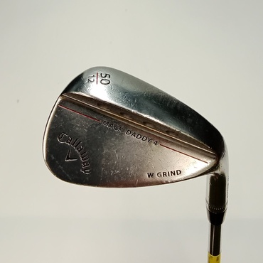 MACK　DADDY　4　MILLD　クロムメッキ　W-GRIND WG 50°  12°  S200 Dynamic　Gold