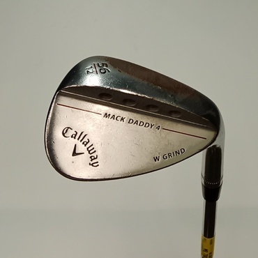 MACK　DADDY　4　MILLD　クロムメッキ　W-GRIND WG 56°  12°  S200 Dynamic　Gold