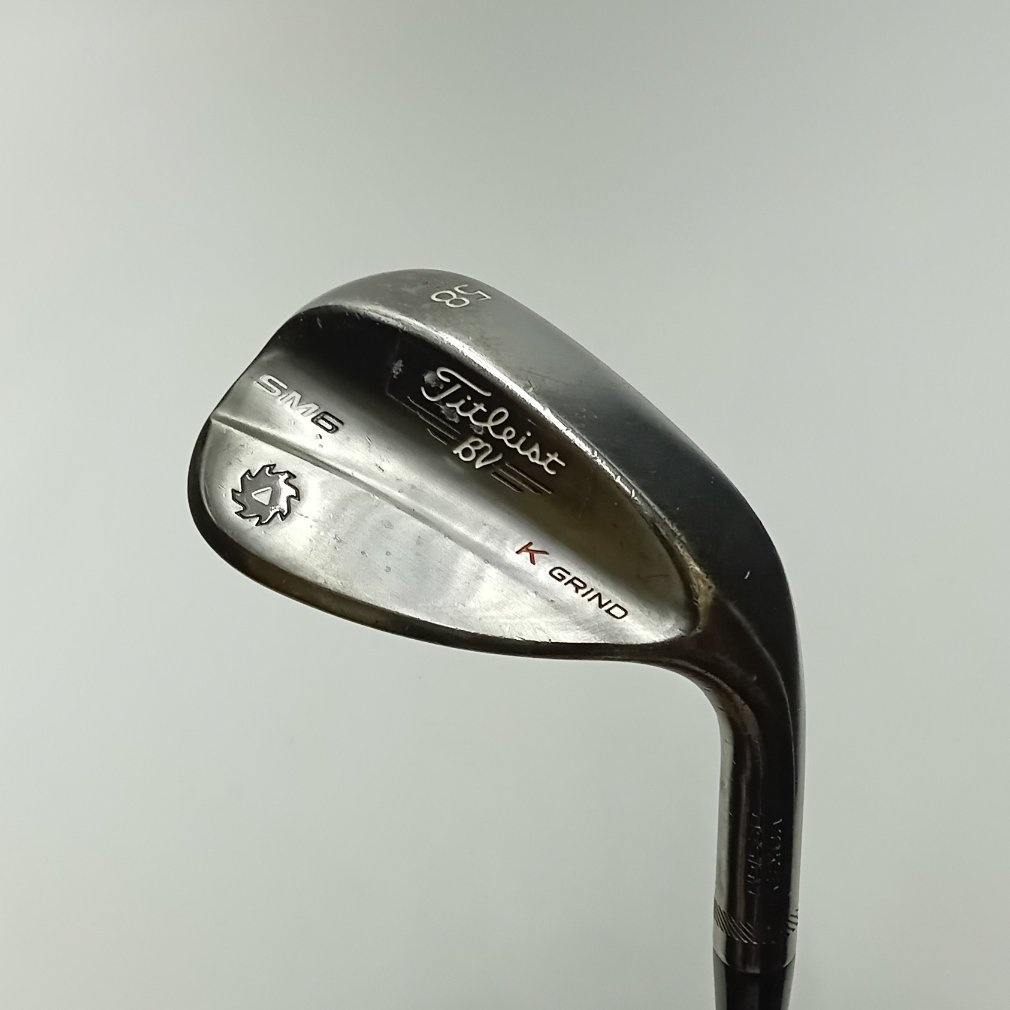VOKEY SM6 ｽﾃｨｰﾙｸﾞﾚｰPVD Kｿｰﾙ WG 58°  S200 Dynamic Gold(-)