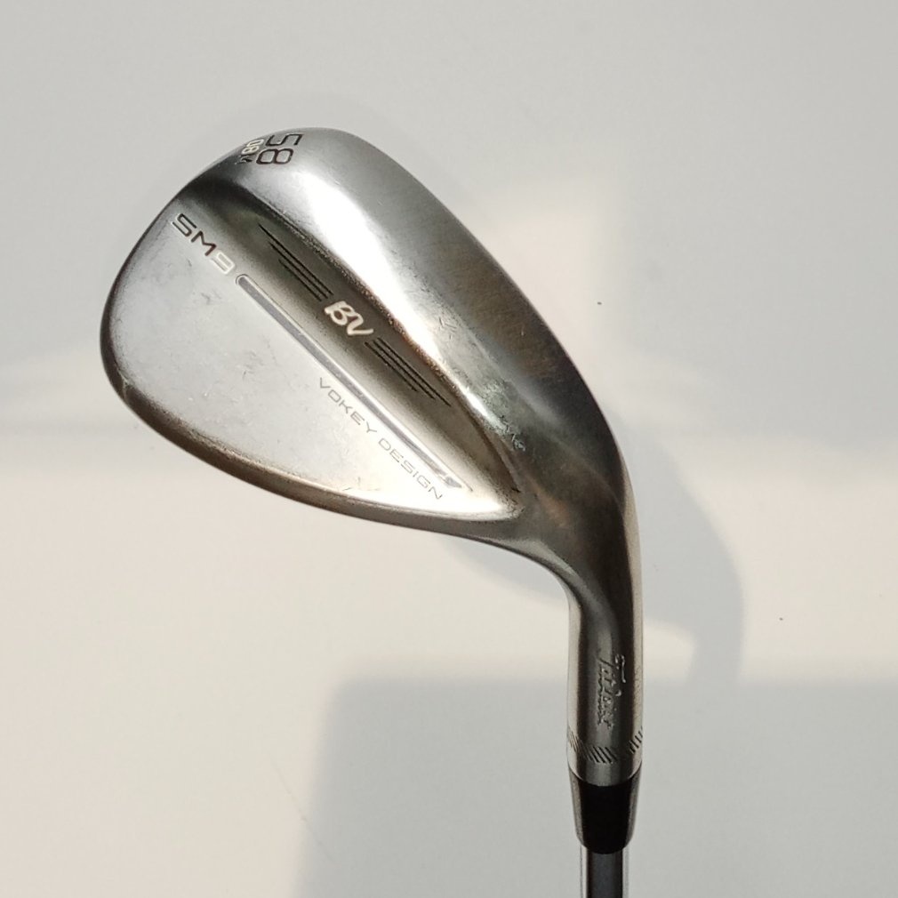 VOKEY SM9 ﾂｱｰｸﾛｰﾑ WG 58M°  8°  S200 Dynamic Gold(-)