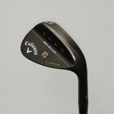 MD3　MILLED　マットブラック　Shamrockマーク入り WG 52°  S200 Dynamic　Gold　Tour　Issue　ONYX　BLACK