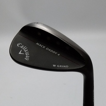 MACK　DADDY　4　MILLD　マットブラック　W-GRIND ウェッジ その他スチール
