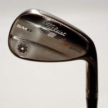 VOKEY　SM6　スティールグレーPVD　Fソール WG 52°  S200 Dynamic　Gold