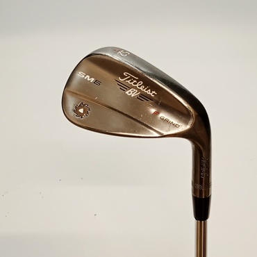 VOKEY　SM6　スティールグレーPVD　Fソール WG 52°  S200 Dynamic　Gold