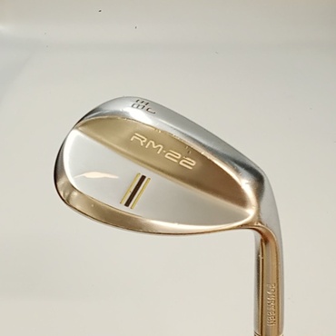 RM-22　J.SPEC　ニッケルクロムメッキ　パールサテン仕上げ WG 58°  WEDGE Dynamic　Gold