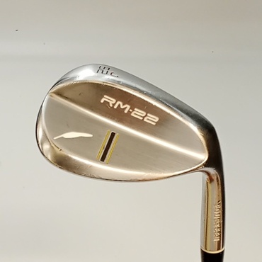 RM-22　J.SPEC　ニッケルクロムメッキ　パールサテン仕上げ WG 52°  WEDGE Dynamic　Gold