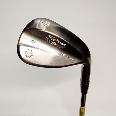 VOKEY　SM6　スティールグレーPVD　Kソール WG 58°  S200 Dynamic　Gold