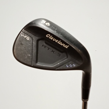 RTX-3　CAVITY　BACK　ブラックサテン ウェッジ 56°  14°  S200 Dynamic　Gold