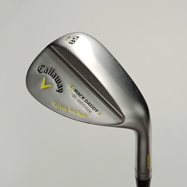 MACK　DADDY　2　TOUR　GRIND　クロムメッキ　Cソール WG 58°  9°  S200 Dynamic　Gold