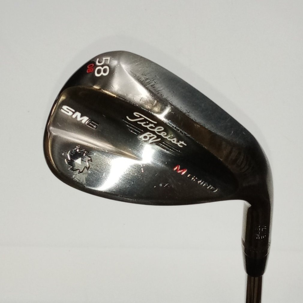 VOKEY SM6 スティールグレーPVD Mソール WG 58° S N.S.PRO 950GH