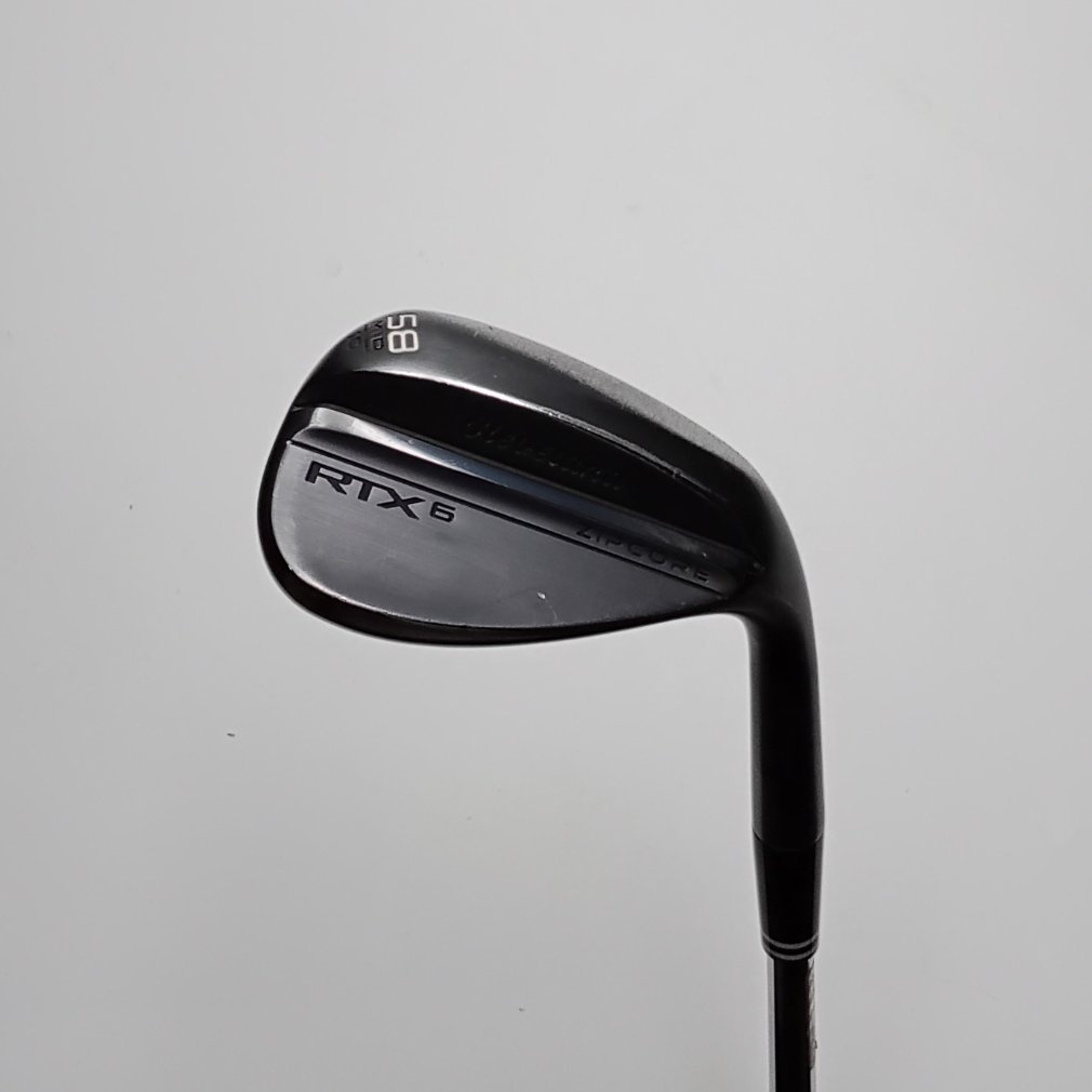 RTX 6 ZIPCORE ブラックサテン WG 58M° 10° S200 Dynamic Gold｜Alpen