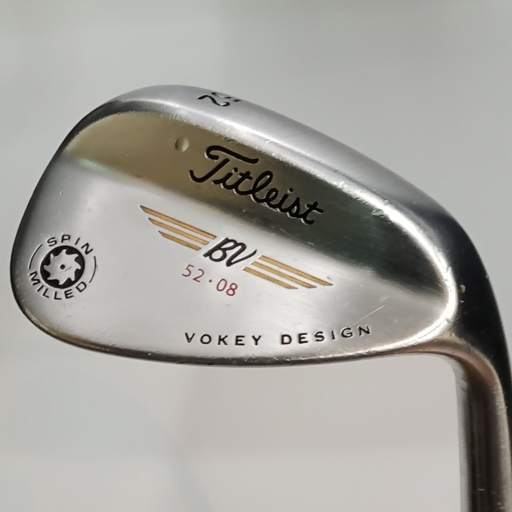 Vokey SPIN MILLED C-C ツアークローム WG 52° 8° S N.S.PRO 950GH