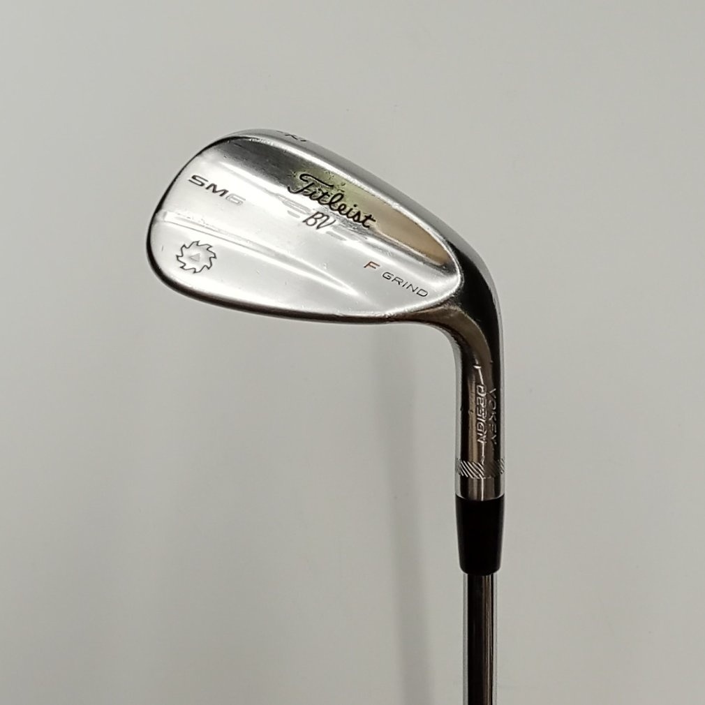 VOKEY SM6 ツアークローム Fソール ウェッジ 52° R N.S.PRO 750GH Wrap