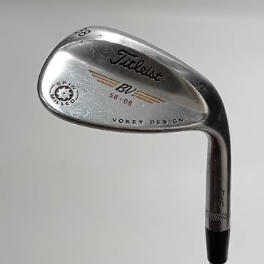 Vokey　SPIN　MILLED　C-C　ツアークローム WG 58°  8°  S200 Dynamic　Gold