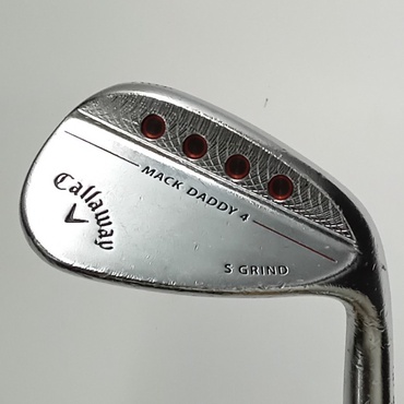 MACK　DADDY　4　MILLD　クロムメッキ　S-GRIND ウェッジ 48°  10°  S NSPRO　ZEROS7