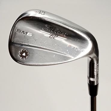 VOKEY　SM6　ツアークローム　Fソール ウェッジ 52°  R ZELOS7