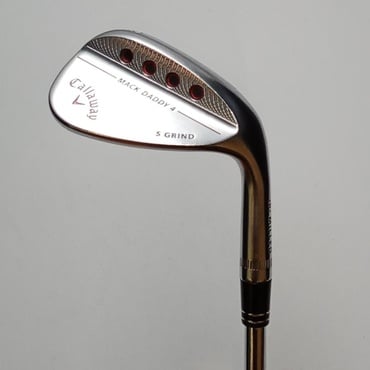 MACK　DADDY　4　MILLD　クロムメッキ　S-GRIND ウェッジ 50°  10°  S Dynamic Gold 120