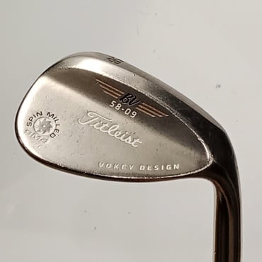 VOKEY　SM4　ブラックニッケル WG 58°  9°  S200 Dynamic　Gold