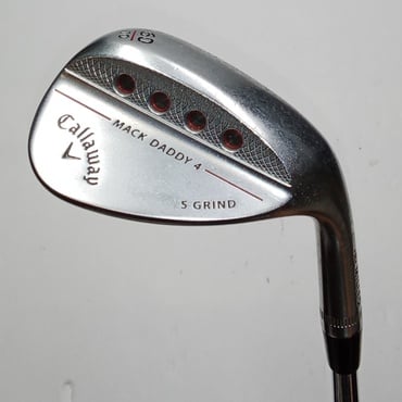 MACK　DADDY　4　MILLD　クロムメッキ　S-GRIND ウェッジ 60°  10°  S200 Dynamic　Gold