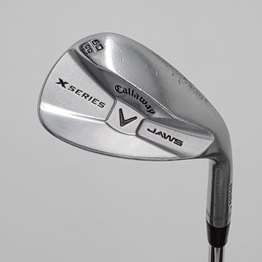 X　SERIES　JAWS(Tour　Wide　Sole)　ブラッシュクロム WG 60°  0°  S300 Dynamic　Gold
