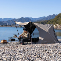 アルペンアウトドアーズ 100％完全遮光ヘキサ型キャンプシェード M