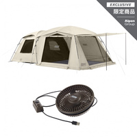 コールマン タフスクリーン2ルームハウスエアー/LDX＋ デザートサンド