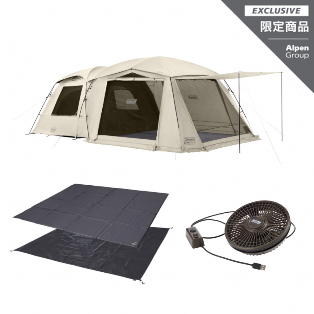 コールマン タフスクリーン2ルームハウスエアー/LDX＋ デザートサンド