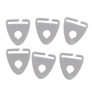 Aluminium Helmet Slide 25mm (6pcs)