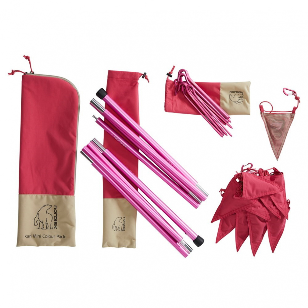 Kari Tech Mini ポールセット : チェリー(--FREE)