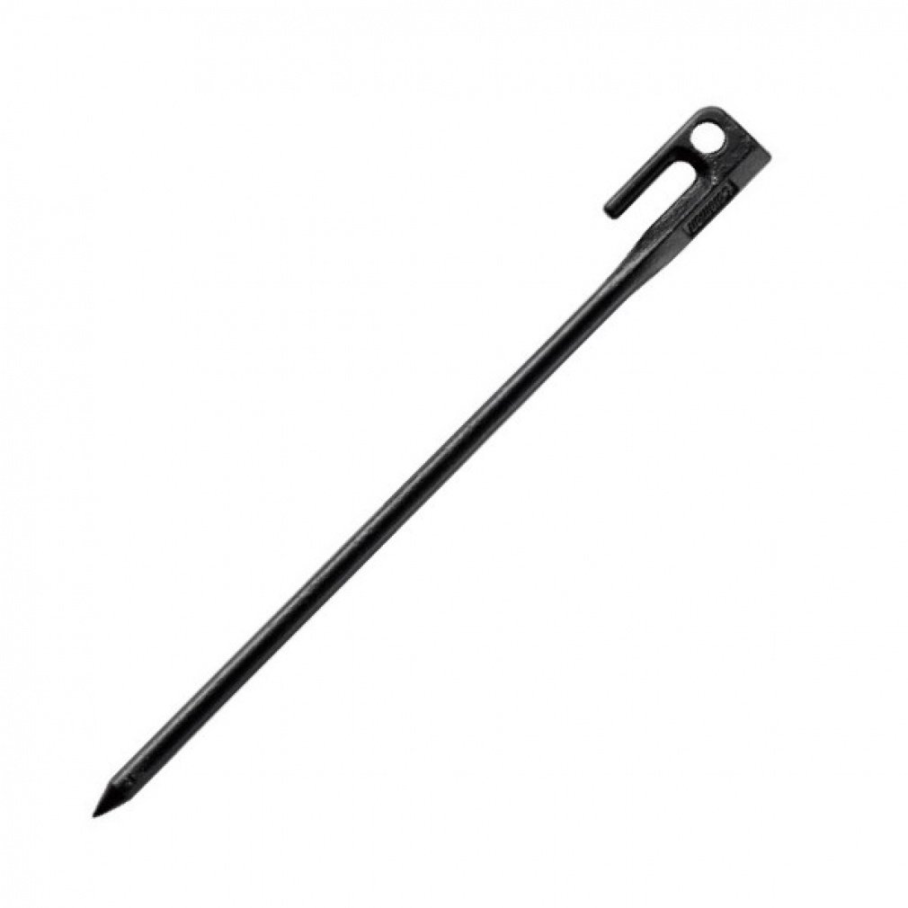 コールマン ペグ　30cm 24本 コールマン スチールソリッドペグ 30cm (ブラック) 1pc (2000017188