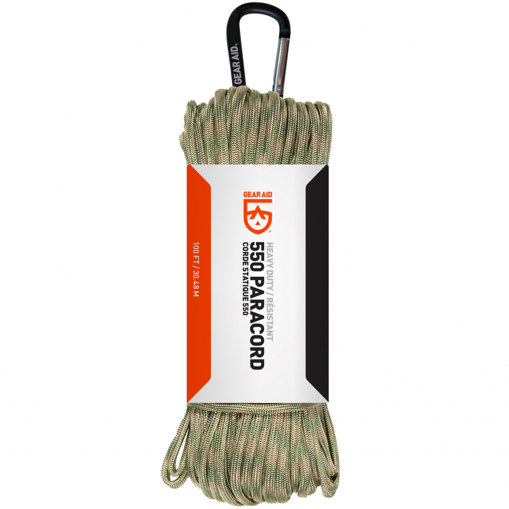 ギアエイド 550パラコード100ft リフレクティブ 13249 キャンプ ロープ