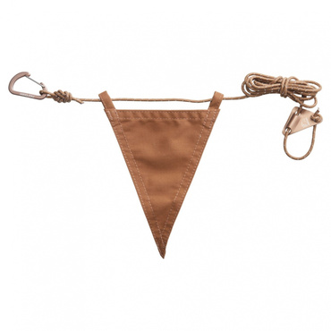 Guy Ropes 2.5mm length 1.8m (10 Pieces) : Chocolate