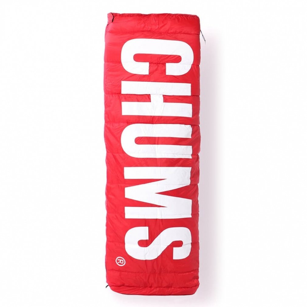 `X CHUMS Logo Sleeping Bag 10 CH09-1251 R001 Lv Vt : Red CHUMS