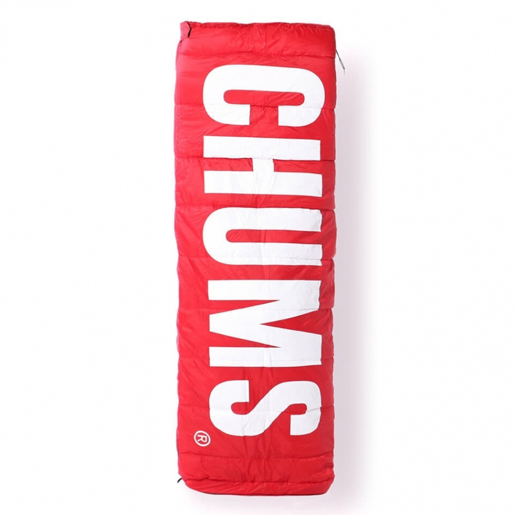 チャムス (CHUMS) スリーピングバッグ 10 CHUMS Logo Sleeping Bag 10 : Red｜Alpen Online