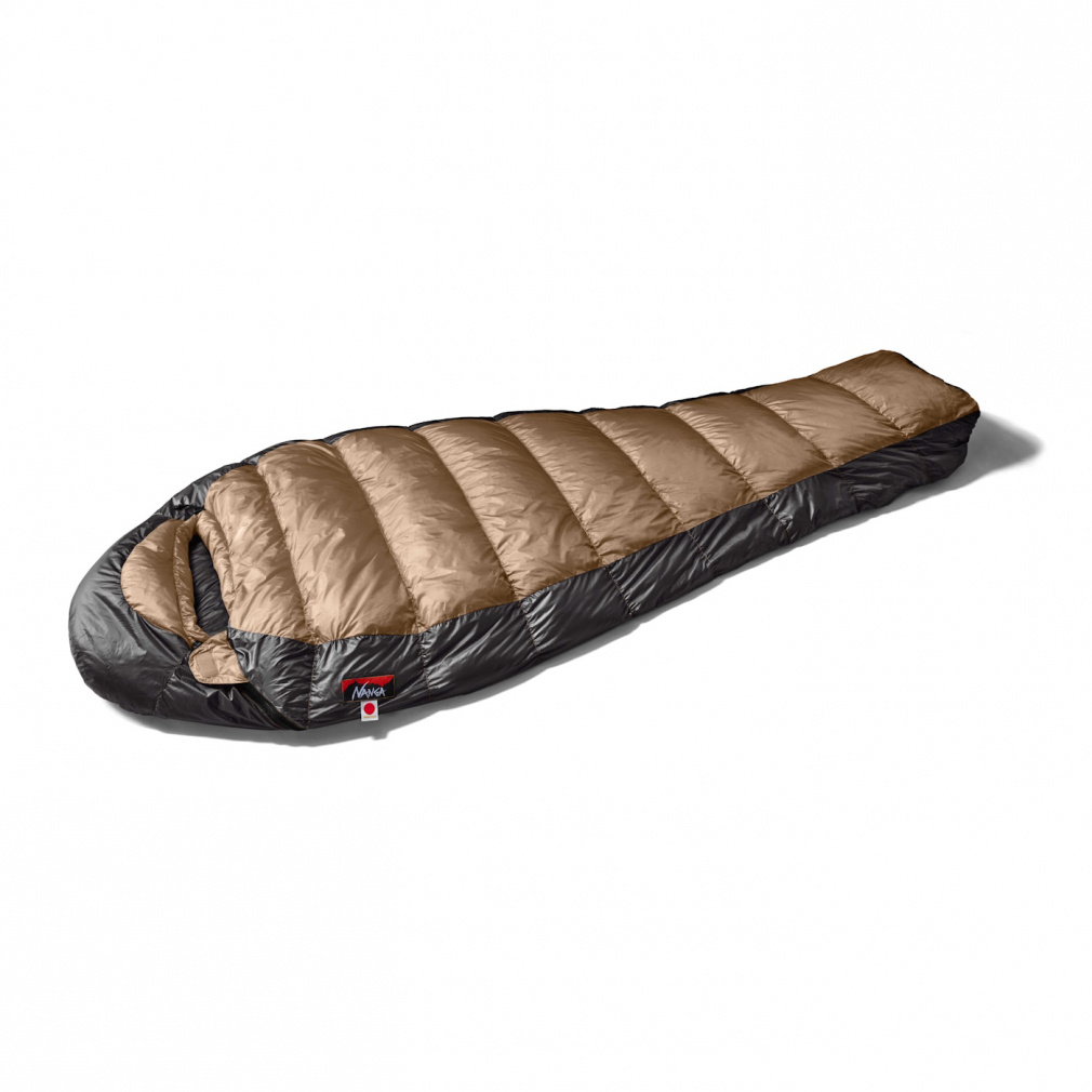 ナンガ UDD BAG 380DX ショート N1U3EG04 キャンプ シュラフ : CHA NANGA 冬用 寝袋