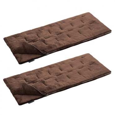 丸洗いやわらか あったかシュラフ・0 2点セット