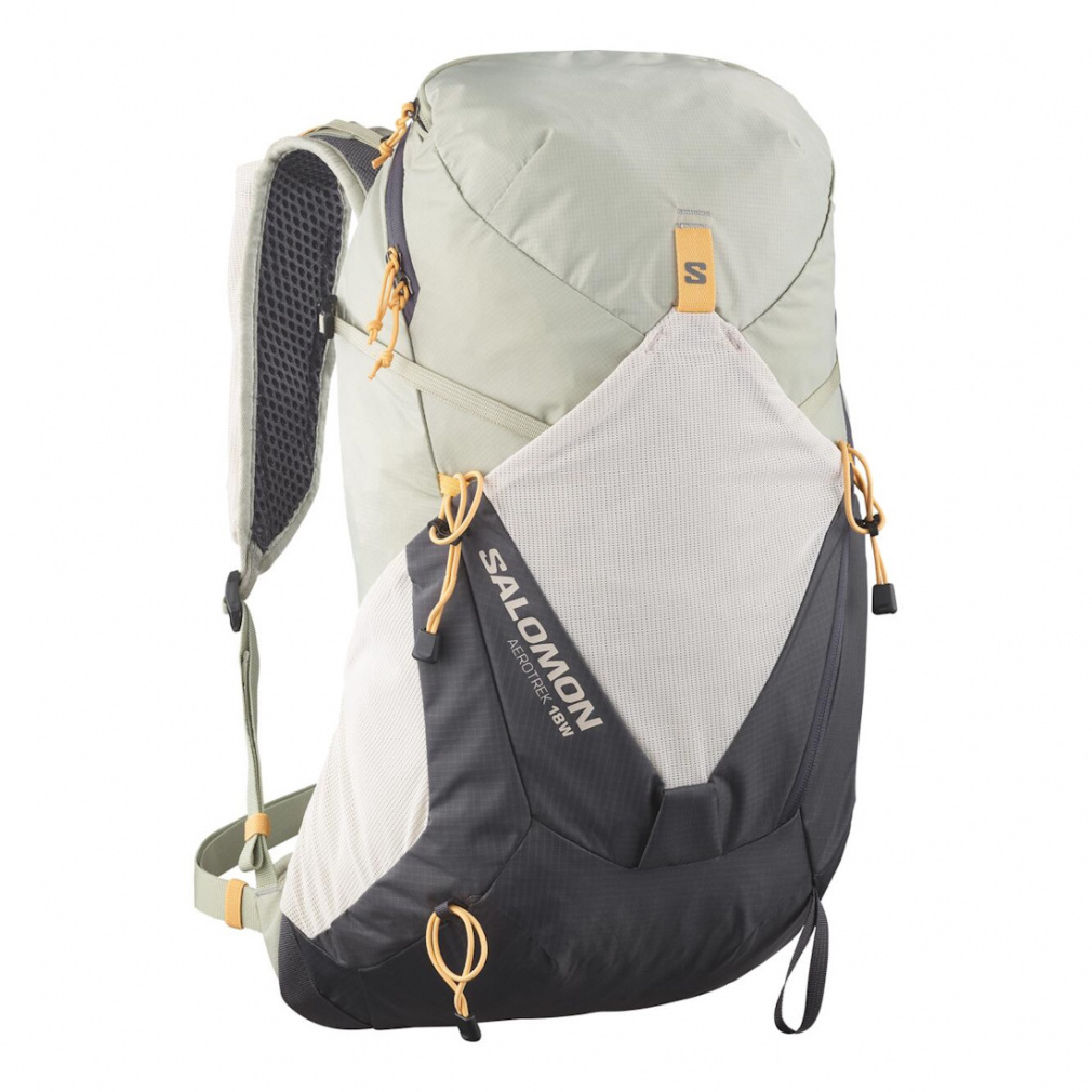 2025�t�� �T������ AEROTREK 18 WOMEN M 18L SEAGRASS/SV CLOUD/Nine Iron LC2467700 �o�b�N�p�b�N �����b�N ���f�B�[�X SALOMON